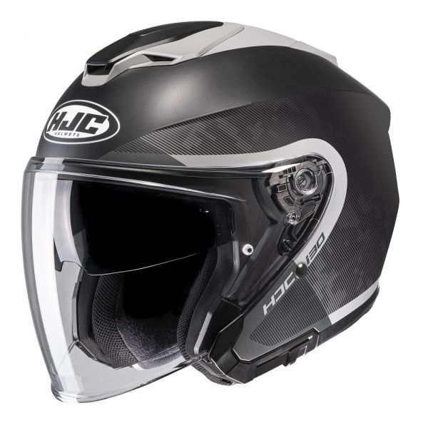 Jet helmets HJC Helmet Open Face i30 Dextra Black/Grey
