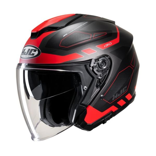 Jet helmets HJC Open-Face/Jet Moto Helmet i30 Aton Black/Red 24