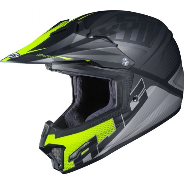  HJC MX CLXY 2 Ellusion MC-5SF Kids Black/Green Helmet 2020