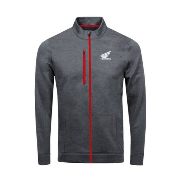 Geci/Hanorace Casual Honda Pulover Tactical Zipper Grey