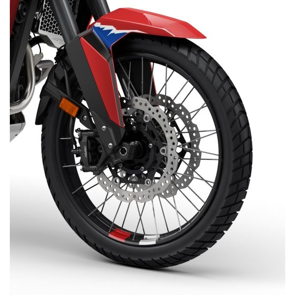 Honda OEM Accesories Honda Wheel Stripes Set Black Red Africa Twin CRF 1100L