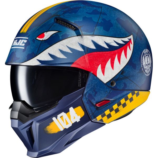 Jet helmets HJC Open-Face/Jet Moto Helmet i20 Vanguard Call Of Duty Blue/Yellow/Red 24