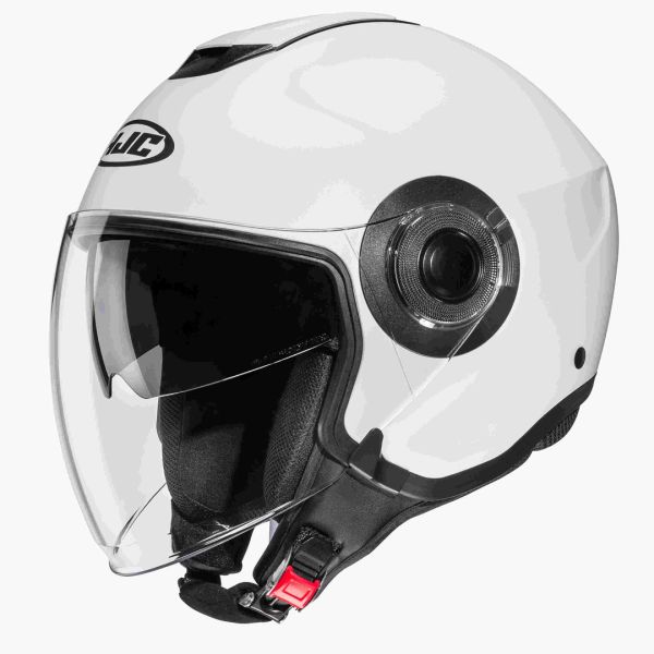 Jet helmets HJC Open-Face/Jet Moto Helmet i40 Solid White 24