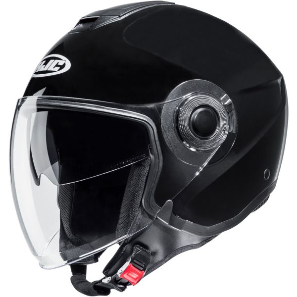 Jet helmets HJC Open-Face/Jet Moto Helmet i40 Solid Black 24