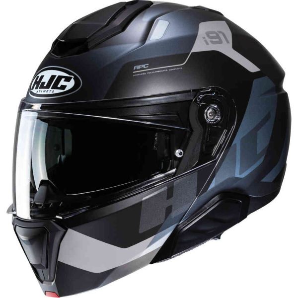 Flip up helmets HJC Flip-Up Moto Helmeti91 Carst Grey 24