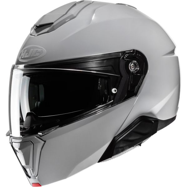 Flip up helmets HJC Flip-Up Moto Helmeti91 Solid Grey Glossy 24