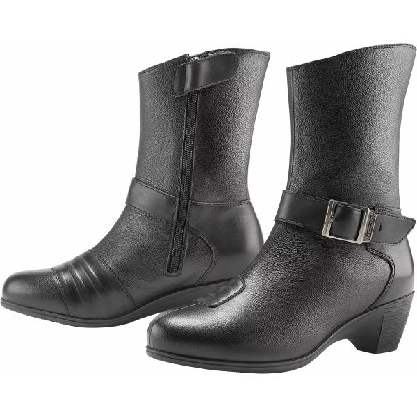 Cizme Moto - Dama Icon Cizme Moto Dama Tuscadero Black 25