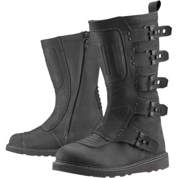 Adventure/Touring Boots Icon Boot Elsinore2 Ce Black