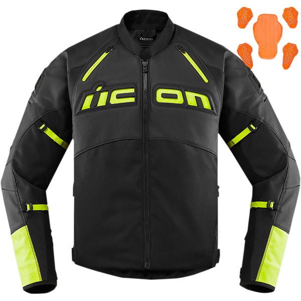  Icon Contra2 Ce Jacket Hi-viz