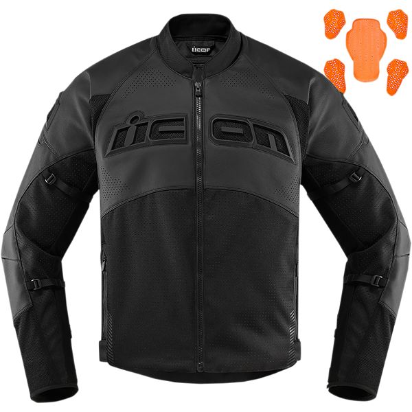  Icon Contra2 Perforated Ce Jacket Stealth
