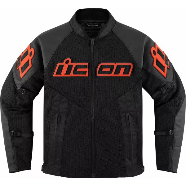 Geci Moto Piele Icon Geaca Moto Piele Mesh AF Leather Slayer 25