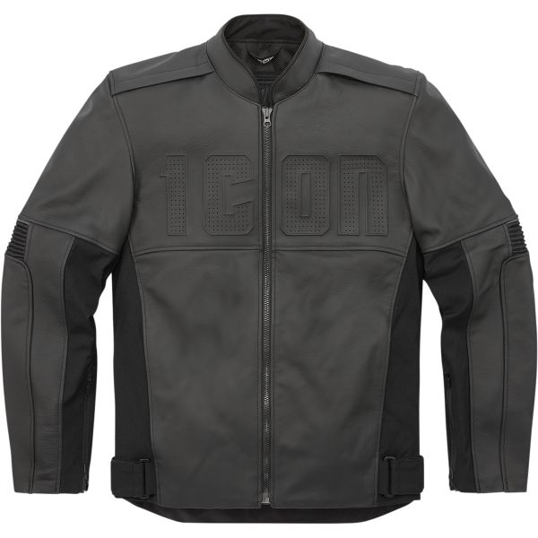 Leather Jackets Icon Moto Leather Jacket Motorhead 3 Black
