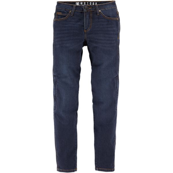 Riging Womens Jeans Icon Women Jeans Moto MH1000 Blue