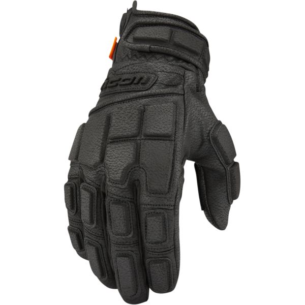 Gloves Racing Icon Glove Motorhead3 Leather Black