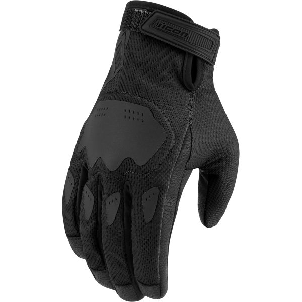 Gloves Racing Icon Hooligan Moto Textile Gloves Black
