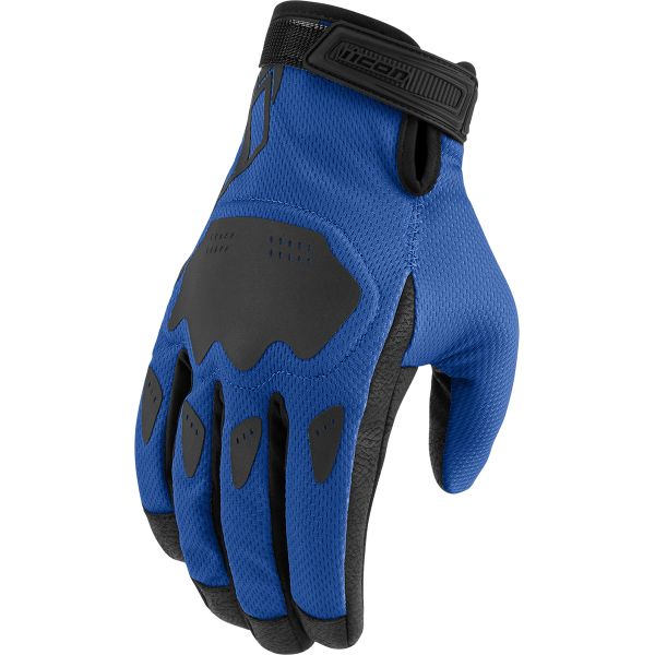 Gloves Racing Icon Hooligan Moto Textile Gloves Blue