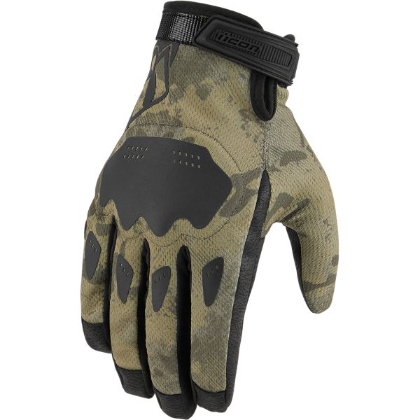 Gloves Racing Icon Hooligan Textile Glove Tan Camo