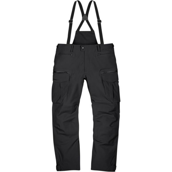  Icon Pantaloni Moto Textili Stormhawk Waterproof Black