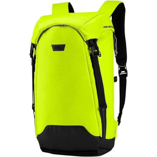 Casual Back Packs Icon Moto Backpack Squad 4 Hi-Viz Yellow 23