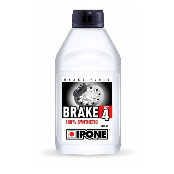  IPONE Brake Fluid Dot 4 500Ml 100% Synthetic