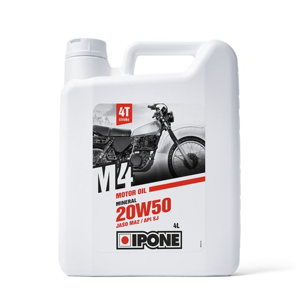 4 stokes engine oil IPONE M4 20W50 Mineral Engine Oil 4L