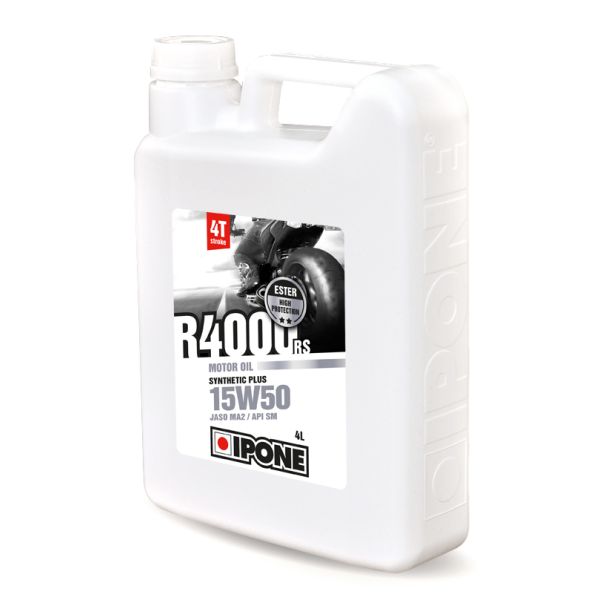4 stokes engine oil IPONE R4000 Rs 15W50 Semi-Synthetic Engine Oil 4L