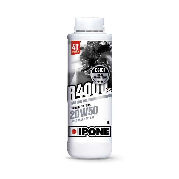 4 stokes engine oil IPONE R4000 Rs 20W50 Semi-Synthetic Engine Oil 1L