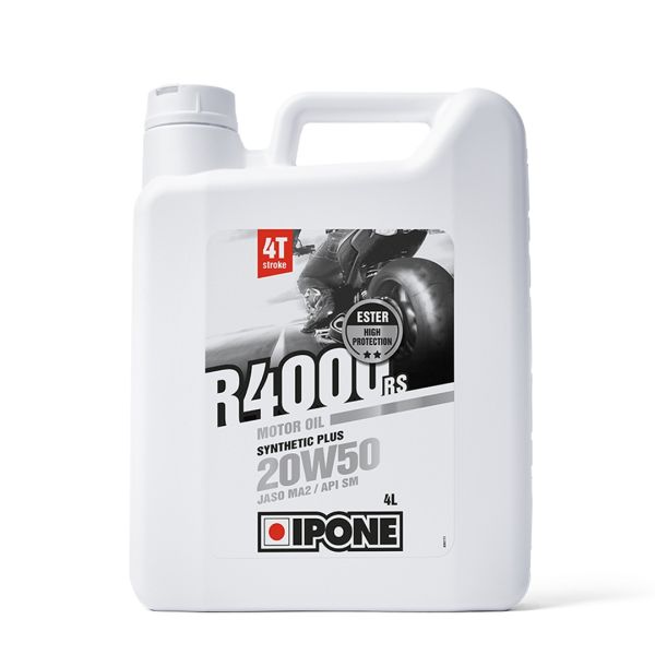 4 stokes engine oil IPONE R4000 Rs 20W50 Semi-Synthetic Engine Oil 4L