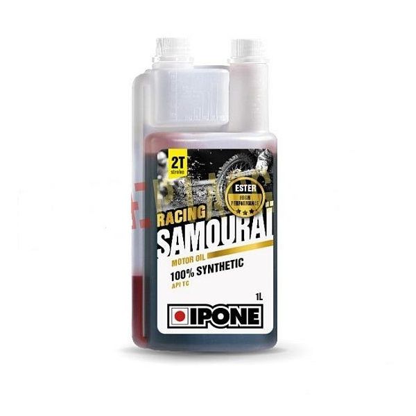 2 stokes engine oil IPONE Ulei Motor Samourai Racing 2T Blend 100% Synthetic 1L Ester 