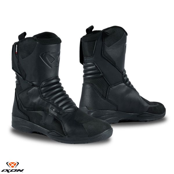 Adventure/Touring Boots Ixon Moto Boots Midgard WP MS Black 
