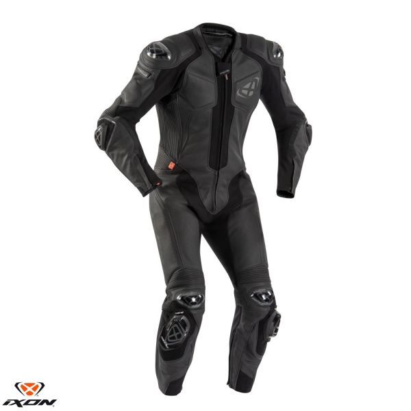 Leather Race Suits Ixon Leather Moto SuitVendetta Evo MS Black 24