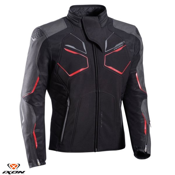 Textile jackets Ixon Textile Moto Jacket Cell MS Black/Gray/Red 24