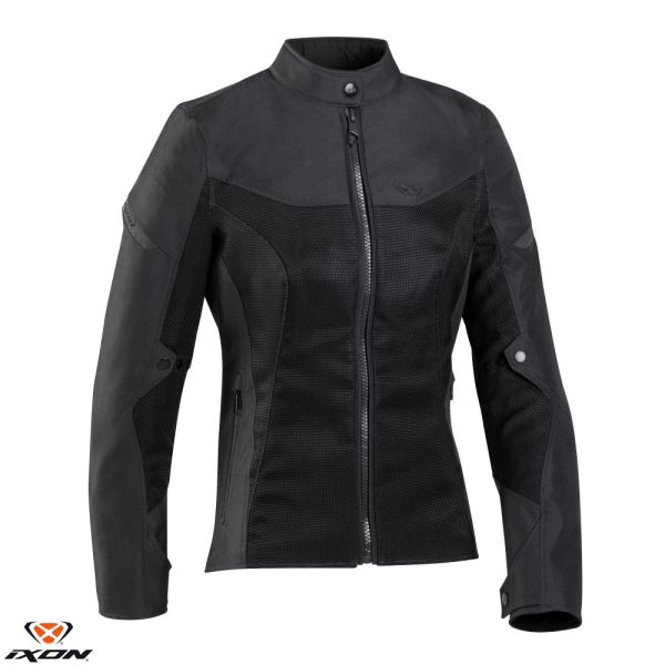 Textile Womens Jackets Ixon Lady Moto Textile/Jacket Fresh LS Black 24