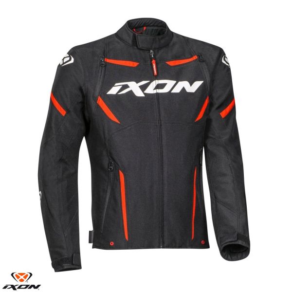 Textile jackets Ixon Textile Moto Jacket Striker Air MS Black/Red/White 24