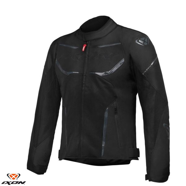 Textile jackets Ixon Textile Moto Jacket Striker Air WP MS Black 24