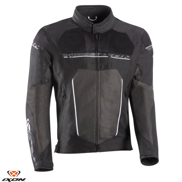 Textile jackets Ixon Textile Moto Jacket T-Rex MS Black/White/Gray 24