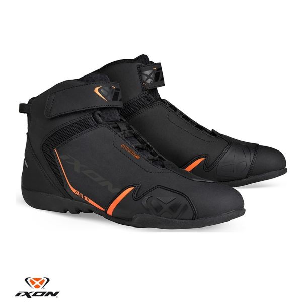 Short boots Ixon Moto Boots Gambler MS Black/Orange 