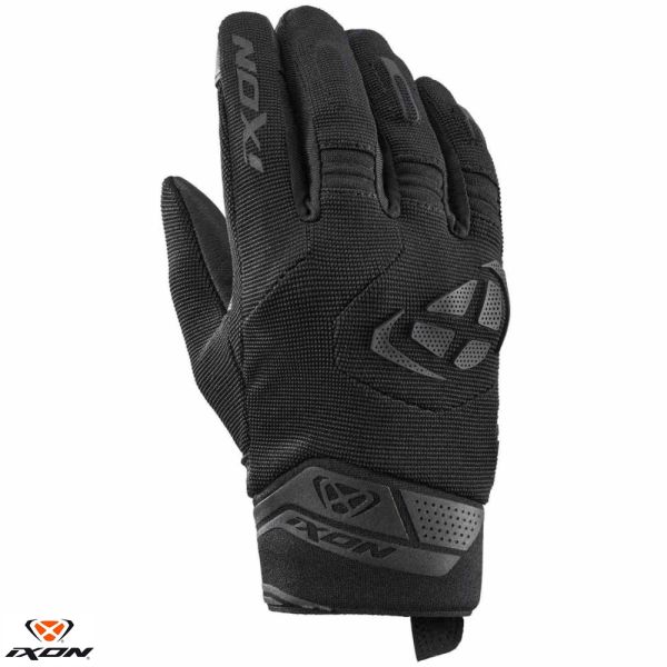 Gloves Womens Ixon Lady Textile Moto Gloves Mig 2 LS Black 24