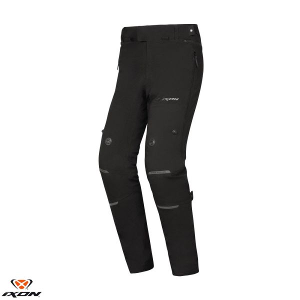  Ixon Pantaloni Moto Textili M-SKD MS WP Black 24