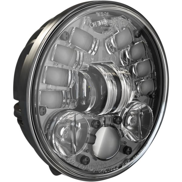 LED Headlights J.W. SPEAKER Hdlight Adap2 Ped Bk 5.75