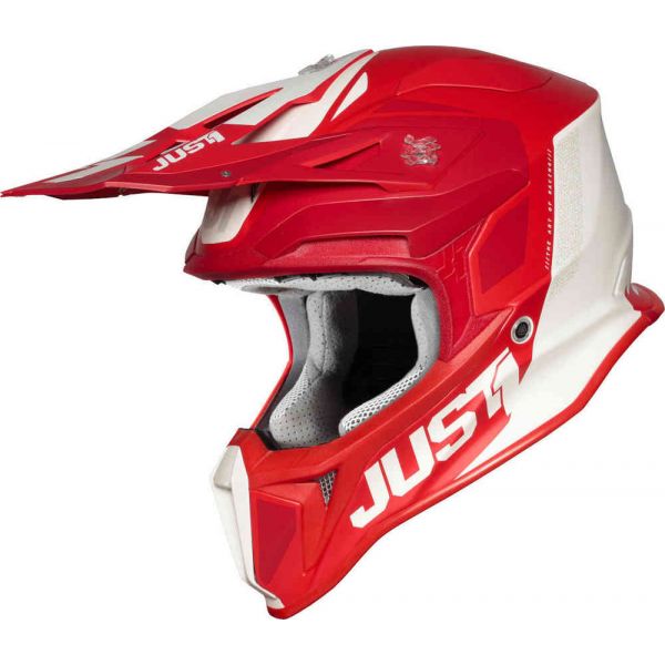 Helmets MX-Enduro Just1 Helmet J18 Pulsar Red/White