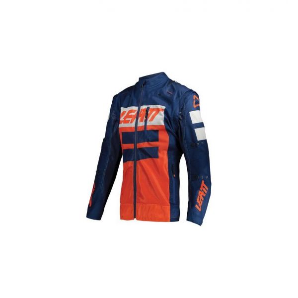 Geci Enduro Leatt Geaca Enduro 4.5 X-Flow Orange/Blue