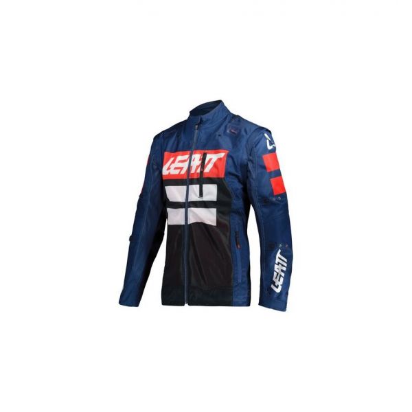 Jackets Enduro Leatt Moto MX 4.5 X-Flow Blue Jacket