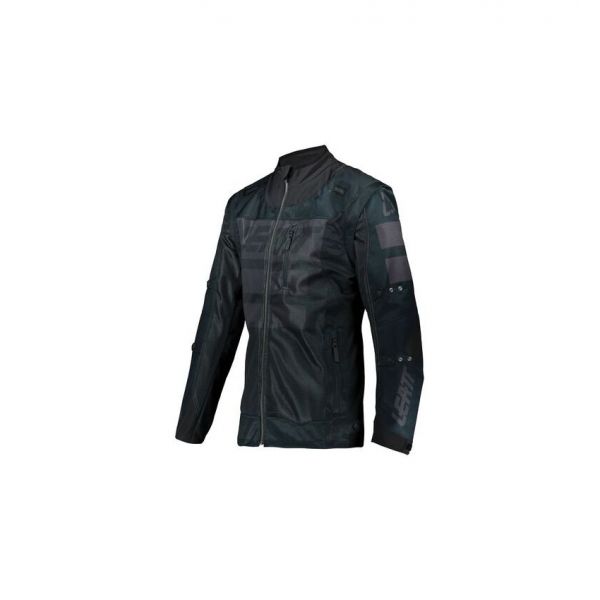 Jackets Enduro Leatt Moto MX 4.5 X-Flow Black Jacket