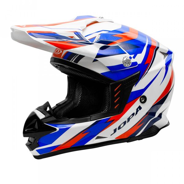  Jopa Casca Moto Enduro Locust II Scrum Red/Blue