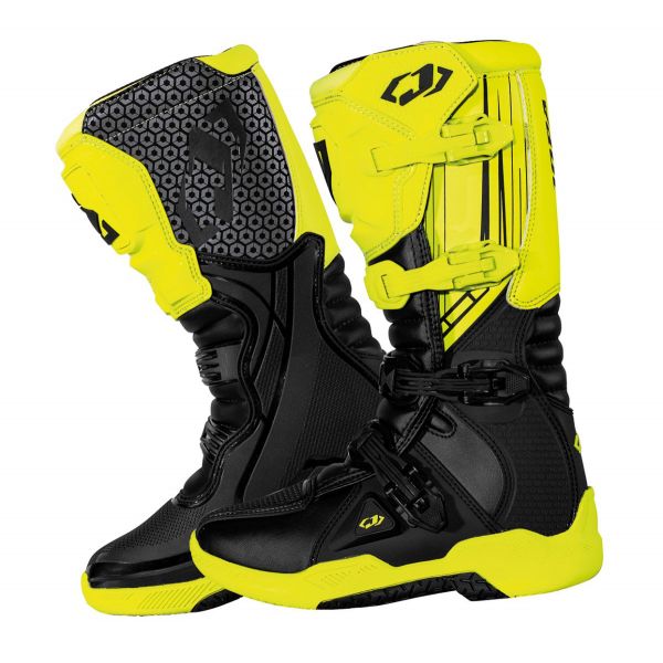 Cizme MX-Enduro Jopa MX Moto Boots Forza Black/Yellow