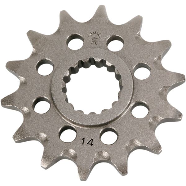 Chain kit JT Sprockets JTF1901.14SC FRONT SELF CLEANING SPROCKET 14 TEETH 520 PITCH NATURAL STEEL