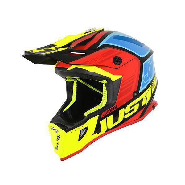 Helmets MX-Enduro Just1 Helmet J38 Blade Black/Yellow/Red/Blue Helmet 2021