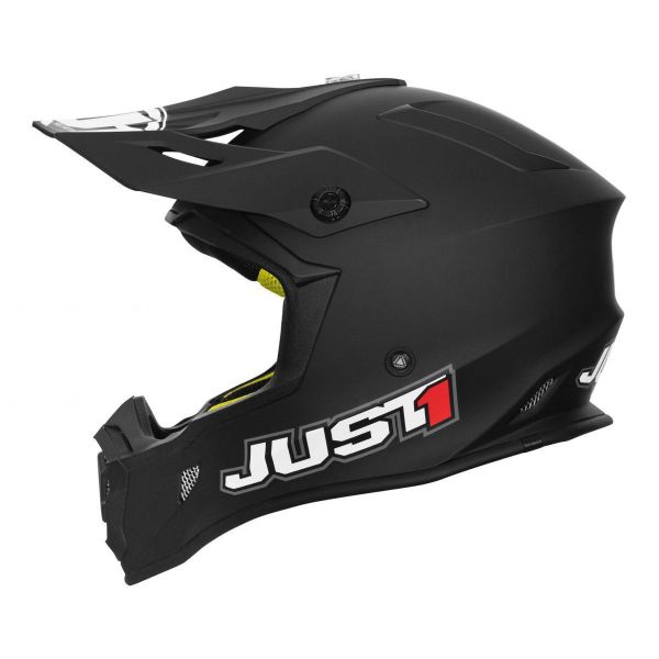  Just1 Casca Moto Enduro J38 Solid Matt Black