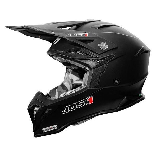 Helmets MX-Enduro Just1 Helmet J39 Solid Matt Black